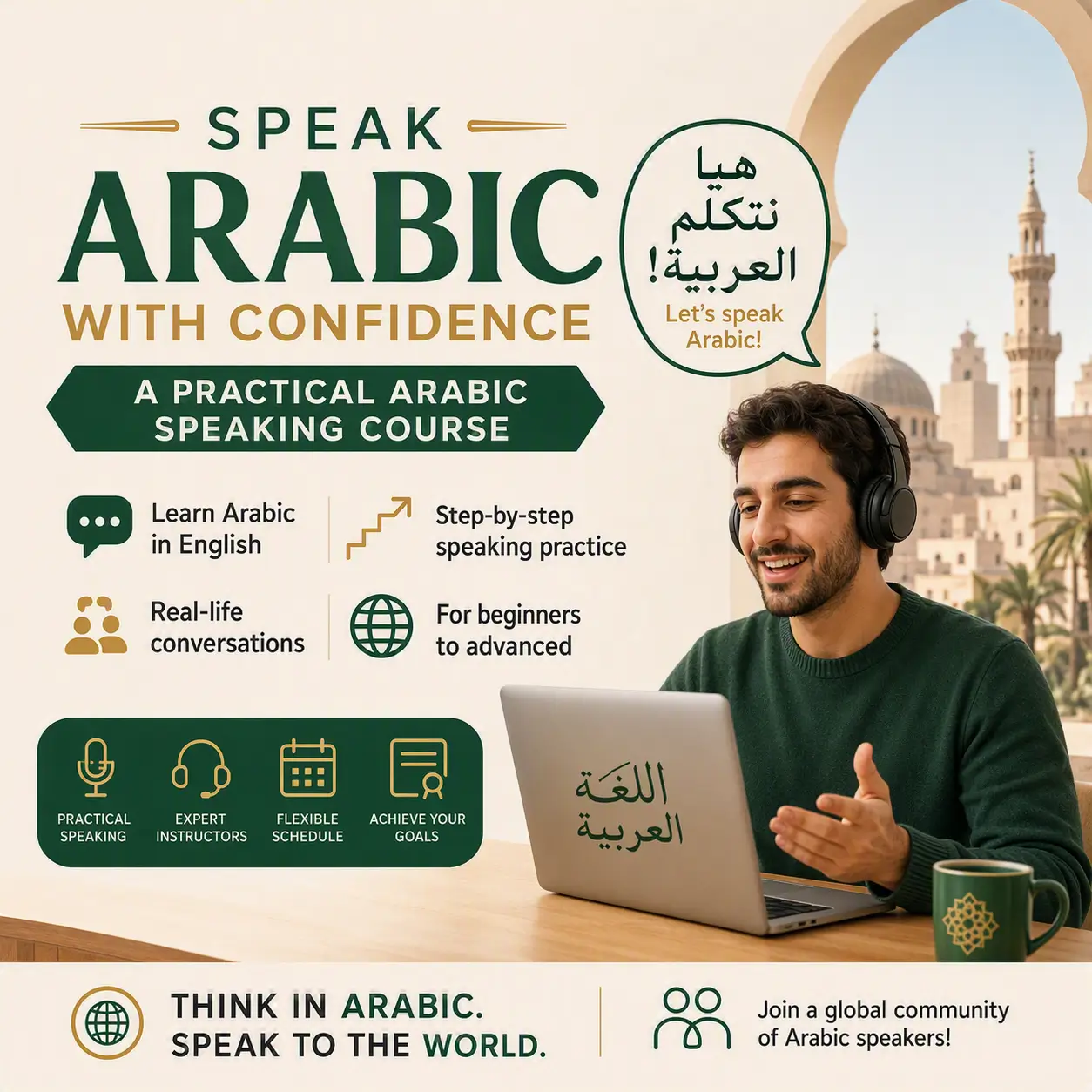 Arabic conversation course online