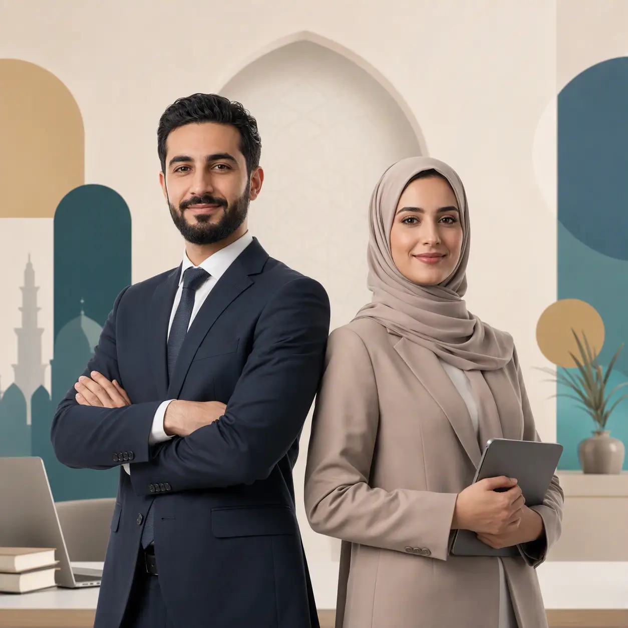 Professional Arabic learners studying online